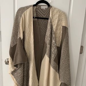 Heavy sweater poncho size XXL